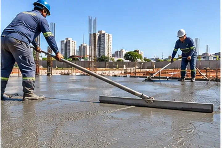 Acabamento de concreto