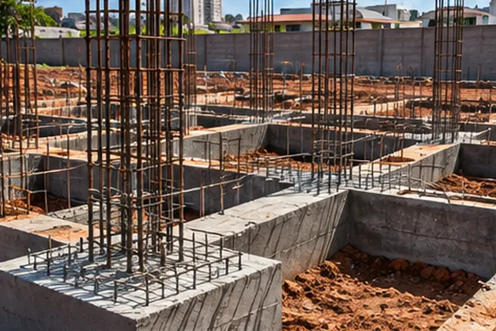 Fundação em concreto